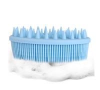 PLAFOPE 2 Pezzi Spazzole Da Bagno Per Baby Shower Spazzole Da Doccia Massaggianti Spazzola Per La Pulizia Portatile in Silicone Morbido Per Il Relax