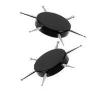 PLAFOPE 2 pezzi Strumento Nail Art Penna Manicure in Acciaio Inossidabile per Dotting e Decorazioni Unghie Donne Multifunzionale per Disegni Incisioni e Impiego Domestico o Salone