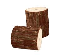 PLAFOPE 2 Pezzi Supporto in Legno per Piante da Parete a Forma di Ceppo, Decorazione Rustica per Fiori, per Festa a Tema Rustico o Matrimonio