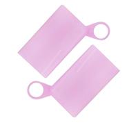 PLAFOPE 2 Pezzi Supporto Provvisorio per Mascherine in Silicone Portatile per Shopping e Guida, Contenitore Porta Mascherine Sicuro