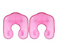 PLAFOPE 2 pezzi Vaschetta per Permanente Capelli in PVC Supporto Collo Ergonomico per Parrucchieri e Uso Domestico Accessorio Professionale per Styling e Lavaggio