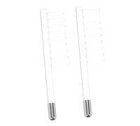 PLAFOPE 2 Ricambio Tubo in Vetro per Bacchetta ad Alta Frequenza Accessori Durevoli per Dispositivo Estetico con Luce Compatibile con Elettrostimolatori Facciali