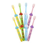 PLAFOPE 2 Set Spazzolini per Anni Setole Morbide con Manico Spazzolino Cartoon per Orale Quotidiana per Denti in Transizione