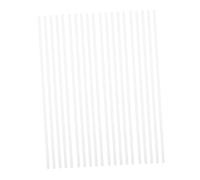 PLAFOPE 20 Pezzi Bastoncini Acrilici Trasparenti per Modellismo e Miniature Stecche Resistenti e Riutilizzabili per Argilla Polimerica Succulenti e Artigianato Fai da Te