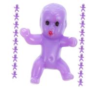 PLAFOPE 20 pezzi Mini in Plastica Decorazioni Shower Bambole Plastiche Miniature per Feste Giochi e Bomboniere Ragazzo Ragazza Ragazza