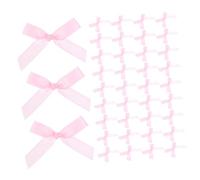 PLAFOPE 200 Pezzi Di Sacchetti Per Regali Accessori Carini Per Feste Fiocchi Per Artigianato Pre-Confezionati Per Scarpe Rosa - Fiocchi Fai Da Te Fermagli Creativi