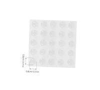PLAFOPE 200 pezzi Paracolpi in Silicone per Porte Armadi e Frigoriferi Adesivi Ultra Sottili e Morbidi Ammortizzatori Silenziosi per Protezione e Chiusura Leggera