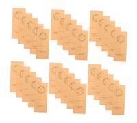 PLAFOPE 200 Pezzi Stickers Ringraziamento in Carta Kraft Adesivi Decorativi per Sigillare Scatole Regalo Confezioni Festive e Piccole attività Creative