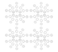 PLAFOPE 200 Pezzi Tappi Coprivite in Plastica da Bianchi per Mobili e Armadi Copertura Protettiva Antiruggine Decorativi e Resistenti per Riparazione Viti e Finitura Pulita