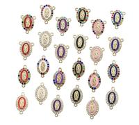 PLAFOPE 24 pezzi Charms in Metallo Tema Maria per Gioielli Ciondoli Piccoli per Collane Bracciali e Accessori Te Materiale Lega Resistente con Bordi Lisci Regalo Creativo per Compleanni e