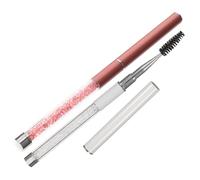 PLAFOPE 2pezzi Pennello Per Ciglia Scovolino Ergonomico Per Mascara e Sopracciglia Per Uso Professionale e Domestico Strumento Di Bellezza Per Finish Naturale e Ordinato Facile Da Usare e