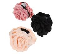 PLAFOPE 3 Pezzi Grandi Mollette per Rosa Hawaiane Clip Floreali Leggere e Resistenti Accessori Eleganti per Matrimonio Spiaggia e Feste Estive