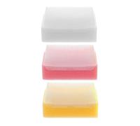 PLAFOPE 3 pezzi Spazzole Sensory per Ragazzo Ragazza con Spugna Morbida Massaggio Capelluto Delicato e Pulizia Corpo Supporto Sviluppo Sensoriale per Casa e Asilo Colori Bianco Giallo