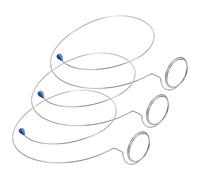 PLAFOPE 3 Pezzi Supporto Lente D'ingrandimento in Filo di Ferro Piccolo, Accessorio per Riparazione Orologi, Porta-lente Regolabile Leggero per Uso Pratico Quotidiano