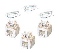 PLAFOPE 3 set di funivia turistica autoassemblante: puzzle fai da te in legno per funivia turistica - stimola la creatività e l'apprendimento - migliora la creatività