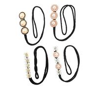 PLAFOPE 4 Pezzi Di Strumento Per Styling Dei Supporto Per Ciambelle Copricapo Facile Da Indossare Per Donne Ragazze E Adolescenti Stile Casuale