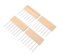 PLAFOPE 4 Pezzi Set di Strumenti per La Pittura Ad Acqua Strumento di Texture di Pittura Khaki