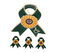 PLAFOPE 4 Pezzi Spilla con Leggera Badge Sensibilizzazione Disabilità per Beneficenza e Attività Volontariato Spille per e Accessori