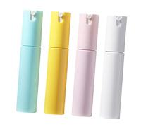 PLAFOPE 4pezzi Bottiglie Spray Viaggio Colorazione Contenitori Per Cosmetici Profumi e Lozioni Leggeri e Compatti Per