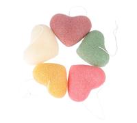 PLAFOPE 5 pezzi Spugne per Pulizia Profonda Spugnette Esfolianti Riutilizzabili per Rimozione e Detergenza Texture Morbida e Dimensioni per