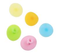 PLAFOPE 5Pezzi Massaggianti Silicone per Infanti Spazzole per Della e Del Corpo Assortiti per Esperienza Rilassante