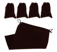 PLAFOPE 5pezzi Sacchetti Regalo in Coulisse per Confezioni Regalo Sacchetti per Caramelle e Cioccolatini Come Contenitori per Ornamenti e Piccoli Doni