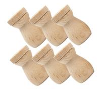 PLAFOPE 6 pezzi Ciondoli in Legno per Diffusore di Essenziali Bottiglie Profumate Te per Auto e Decorazioni Design e Accessori Creativi per Casa e Ufficio