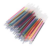 PLAFOPE 96 Pezzi Sostituzioni glitter per penne gel penna a inchiostro ricariche per penne a inchiostro sostituzioni della ricarica della penna glitter multicolori