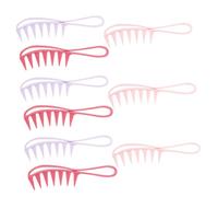PLAFOPE 9pezzi Pettini Per Styling Pettine Dentato Per e Lunghi Design e Colori Per e