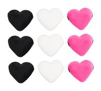 PLAFOPE 9pezzi Piumino Cuscino Per Cipria Da Piumini Per Fondotinta e Trucco Leggeri e Portatili Delicati Polvere