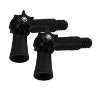 PLAFOPE Adattatore Angolare 2 Pezzi per Asta di Prolunga Cerniera Girevole, Compatibile Spazzole per Vetri, Spolverino e Ragnatele, Attacco Filettato per Strumenti Pulizia Estensibili