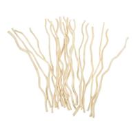 PLAFOPE Bastoncini di Legno Naturali 20 Pezzi per Decorazioni e Lavoretti Manuali, per Scenografie e Attività Creative