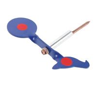 PLAFOPE Bersaglio per Tiro a Forma di Piccione in Metallo Resistente Supporto per Albero, Bersaglio Reattivo Abbattibile per Allenamento al Tiro all’Aperto in Giardino e Poligono