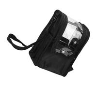 PLAFOPE Borsa Da Trucco Portatile Professionale Con Tracolla e Manici Organizer Cosmetico Trasparente Resistente Per Artisti Del Make-up Per Viaggi e Strumenti Di Bellezza