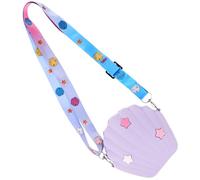 PLAFOPE Borsa Tracolla Donna in Silicone Forma Conchiglia Porpora Cerniera Design alla Moda e Strap Singolo per Appuntamenti e Uso Quotidiano Colore Casuale