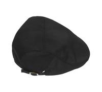 PLAFOPE Cappello da Cuoco Elastico Traspirante Nero Copricapo Professionale per Ristorante Berretto da Fornaio e Cameriera per Uso Cucina e Catering