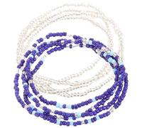 PLAFOPE Catena la Vita da Donna Fatta a Mano in Vetro Leggera e Decorativa, per Spiaggia e Party Estivi Design Comodo e Raffinato