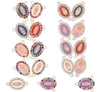 PLAFOPE Ciondoli in Lega a Forma di Maria 19 Pezzi per Creazione Gioielli Fai da Te Anelli di Collegamento Accessori per Collane e Braccialetti Artigianali Regalo per Appassionati di