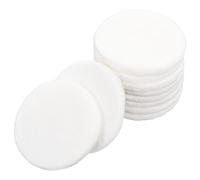 PLAFOPE Confezione Da 10 Elastici Per Il Trucco in Cotone Bianco Per L'applicazione Del Fondotinta L'assorbimento Dell'olio E L'idratazione
