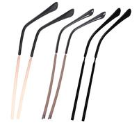 PLAFOPE Coppia Di Aste Di Ricambio Universali Per Occhiali 3 Pezzi Aste Per Occhiali in Metallo Per Kit Di Riparazione Occhiali