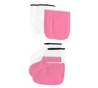 PLAFOPE Coprimano e Copripiedi in Paraffina per Terapia Calda, Set da 2 Pezzi Guanti e Calzini Resistenti e Confortevoli per Trattamento Spa Mani e Piedi
