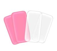 PLAFOPE Cuscinetti Per Ciglia in Silicone - Set Da 4 Pezzi Perfetti Per Extension Ciglia Accessori Per Lifting Ciglia Per Uso in Salone E A Casa