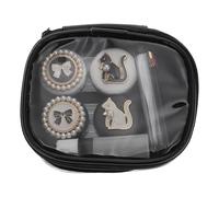 PLAFOPE Custodia per Lenti a Contatto Portatile in Pp e Lega, Set da 1 Strumenti, Design Compatto per Scrivania o Borsa Laptop, per Conservare Lenti da Vista