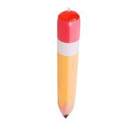PLAFOPE Decorazione a matita gonfiabile Decorazione in classe puntello di matita gigante asilo OH palloncino a matita per il ritorno a scuola torna a scuola palloncini pvc Arancia
