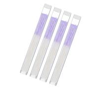 PLAFOPE Ear Piercing Floss Cleaner, Earring Hole Cleaning Tool in Filo di Cotone Sottile Pezzi 360 Porpora, con Tubo Portaoggetti Cura Quotidiana per Orecchio e Fili da Piercing