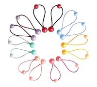 PLAFOPE Fasce Colorate per con Palline 7 Pezzi Elastici Morbidi per Accessori Eleganti per Acconciature per e Ragazze Comodi e Sicuri