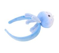 PLAFOPE Fascia per Chioma Forma Medusa Blu Accessorio Marino per Feste a Tema Mare Ragazze