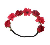 PLAFOPE Fascia Per Rosa Con Fiori Cerchietto Elegante Per Sposa e Festival Accessorio Per Fotografie e Occasioni Speciali Design Confortevole e Stabile Perfetta Per Momenti Memorabili