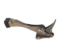 PLAFOPE Fermaporta Calpestio Regolabile in Bronzo Antico con Punta in Gomma Fermaporta Pesante con Base Antiscivolo e Tenuta Magnetica per Porte Dimensioni