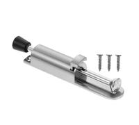 PLAFOPE Fermaporta Molla in Zinco con Pedale Telescopico per Porte Interni ed Esterni Antiscivolo e Resistente per Pavimenti in Piastrelle e Moquette Protezione Contro Chiusure Improvvise